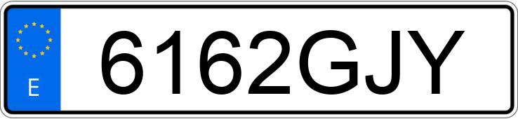 Numer rejestracyjny 6162GJY posiada LANCIA DELTA Numer rejestracyjny 6162GJY posiada LANCIA DELTA