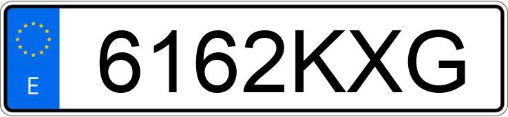 Numer rejestracyjny 6162KXG posiada FORD FIESTA