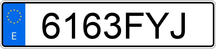 Numer rejestracyjny 6163FYJ posiada BMW SERIE 5 Numer rejestracyjny 6163FYJ posiada BMW SERIE 5