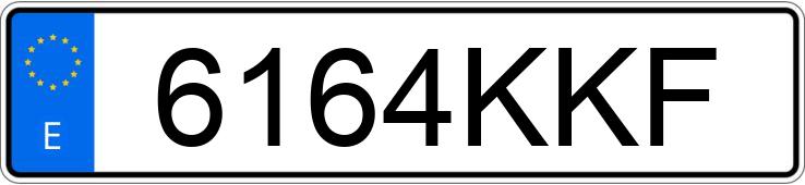 Numer rejestracyjny 6164KKF posiada PEUGEOT 2008 Numer rejestracyjny 6164KKF posiada PEUGEOT 2008