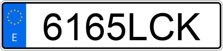 Numer rejestracyjny 6165LCK posiada PEUGEOT 308 Numer rejestracyjny 6165LCK posiada PEUGEOT 308