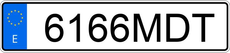 Numer rejestracyjny 6166MDT posiada RENAULT EXPRESS Numer rejestracyjny 6166MDT posiada RENAULT EXPRESS