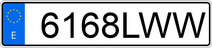 Numer rejestracyjny 6168LWW posiada MCLAREN 570S Numer rejestracyjny 6168LWW posiada MCLAREN 570S