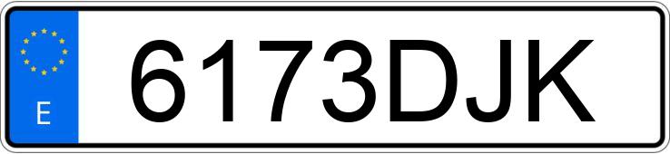 Numer rejestracyjny 6173DJK posiada FORD FOCUS Numer rejestracyjny 6173DJK posiada FORD FOCUS