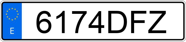 Numer rejestracyjny 6174DFZ posiada FORD FOCUS Numer rejestracyjny 6174DFZ posiada FORD FOCUS