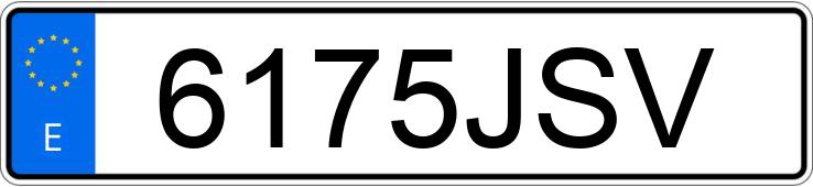 Numer rejestracyjny 6175JSV posiada RENAULT MEGANE SPORT TOURER