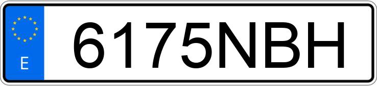 Numer rejestracyjny 6175NBH posiada TOYOTA BZ4X Numer rejestracyjny 6175NBH posiada TOYOTA BZ4X