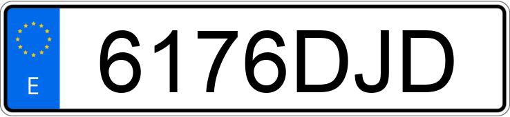 Numer rejestracyjny 6176DJD posiada MERCEDES E (211) Numer rejestracyjny 6176DJD posiada MERCEDES E (211)