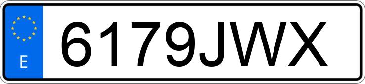 Numer rejestracyjny 6179JWX posiada MERCEDES VITO Numer rejestracyjny 6179JWX posiada MERCEDES VITO