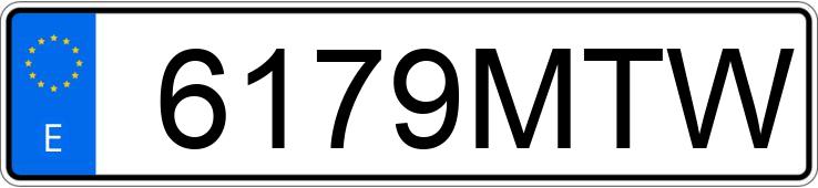 Numer rejestracyjny 6179MTW posiada ISUZU TURQUOISE