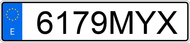 Numer rejestracyjny 6179MYX posiada HONDA MONKEY