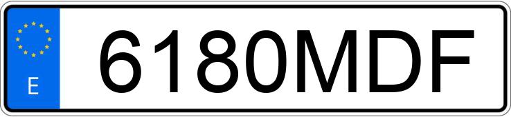 El número de registro 6180MDF tiene NISSAN JUKE El número de registro 6180MDF tiene NISSAN JUKE