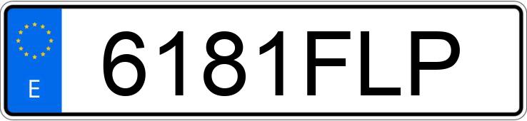 Numer rejestracyjny 6181FLP posiada NISSAN PATHFINDER