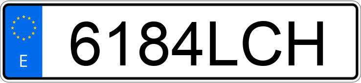 Numer rejestracyjny 6184LCH posiada RENAULT CLIO Numer rejestracyjny 6184LCH posiada RENAULT CLIO