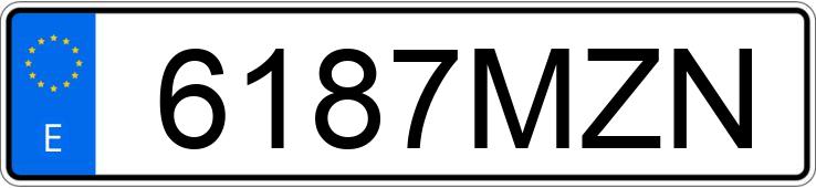 Numer rejestracyjny 6187MZN posiada CUPRA FORMENTOR