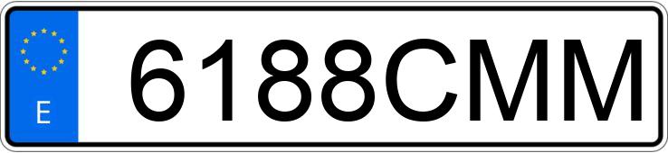 Numer rejestracyjny 6188CMM posiada CITROEN BERLINGO Numer rejestracyjny 6188CMM posiada CITROEN BERLINGO