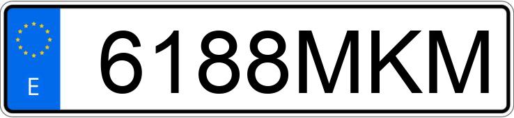 Numer rejestracyjny 6188MKM posiada PEUGEOT 2008 Numer rejestracyjny 6188MKM posiada PEUGEOT 2008