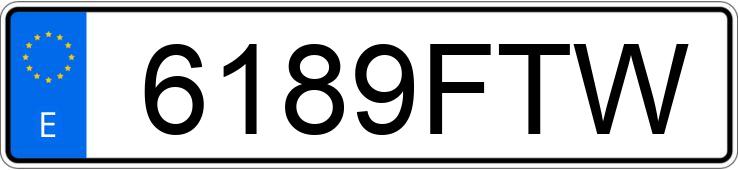 Numer rejestracyjny 6189FTW posiada LANCIA MUSA Numer rejestracyjny 6189FTW posiada LANCIA MUSA