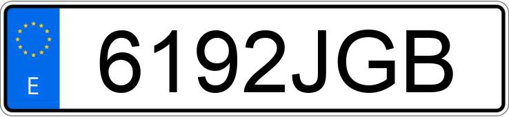 Numer rejestracyjny 6192JGB posiada TRIUMPH STREET TRIPLE 675 ABS