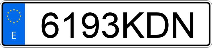 Numer rejestracyjny 6193KDN posiada OPEL INSIGNIA GRAND SPORT