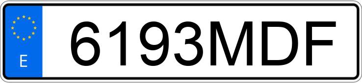 Numer rejestracyjny 6193MDF posiada TOYOTA RAV4 Numer rejestracyjny 6193MDF posiada TOYOTA RAV4