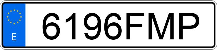 Numer rejestracyjny 6196FMP posiada VOLKSWAGEN GOLF Numer rejestracyjny 6196FMP posiada VOLKSWAGEN GOLF