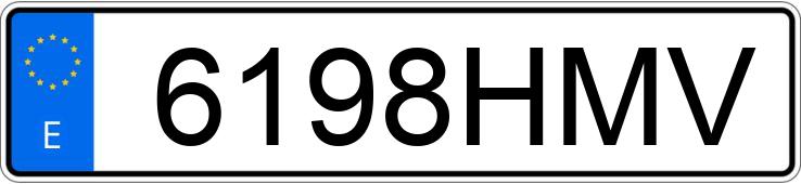 Numer rejestracyjny 6198HMV posiada BMW SERIE 3 Numer rejestracyjny 6198HMV posiada BMW SERIE 3