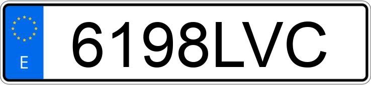 Numer rejestracyjny 6198LVC posiada PEUGEOT 208