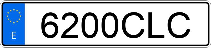 Numer rejestracyjny 6200CLC posiada RENAULT CLIO
