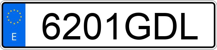 Numer rejestracyjny 6201GDL posiada HONDA XL 700 V