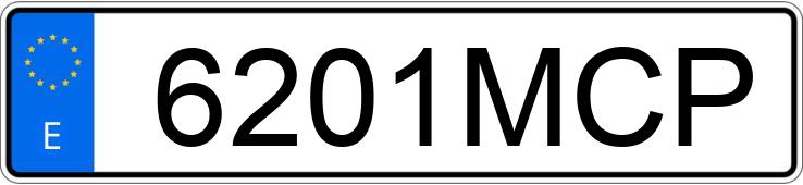 Numer rejestracyjny 6201MCP posiada HYUNDAI KONA