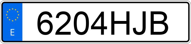 Numer rejestracyjny 6204HJB posiada BMW SERIE 1 Numer rejestracyjny 6204HJB posiada BMW SERIE 1