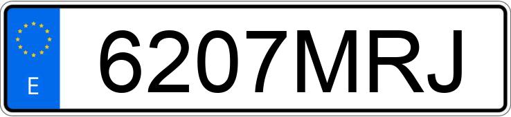 Numer rejestracyjny 6207MRJ posiada BRIXTON RAYBURN
