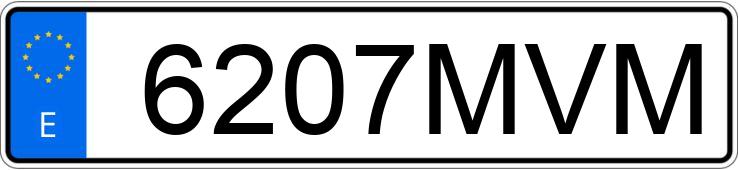 Numer rejestracyjny 6207MVM posiada MERCEDES V (638-639-447)