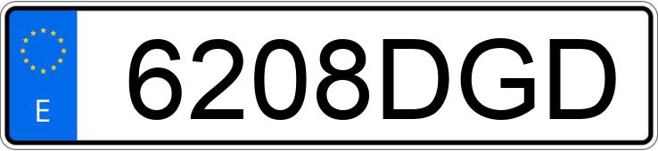 Numer rejestracyjny 6208DGD posiada BMW SERIE 1 Numer rejestracyjny 6208DGD posiada BMW SERIE 1