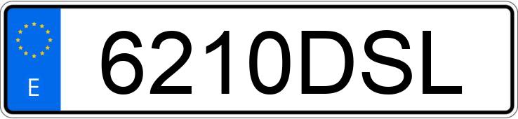 Numer rejestracyjny 6210DSL posiada FORD MONDEO Numer rejestracyjny 6210DSL posiada FORD MONDEO