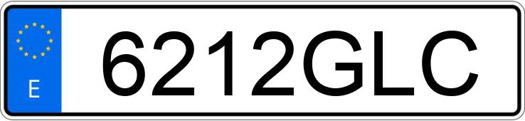 Numer rejestracyjny 6212GLC posiada SEAT LEON