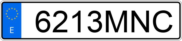 Numer rejestracyjny 6213MNC posiada CITROEN BERLINGO FGN 1.6 HDI 75 SX 600