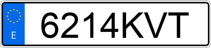 Numer rejestracyjny 6214KVT posiada VOLKSWAGEN CADDY MAXI