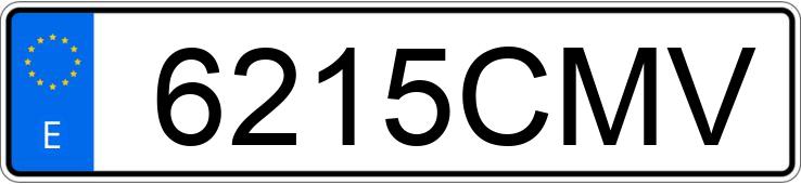 Numer rejestracyjny 6215CMV posiada RENAULT LAGUNA