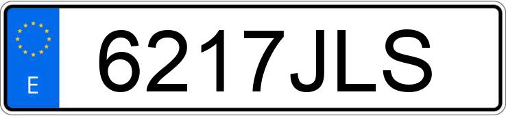 Numer rejestracyjny 6217JLS posiada TOYOTA YARIS