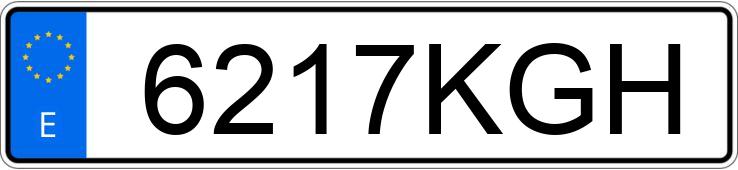 Numer rejestracyjny 6217KGH posiada VOLVO XC60