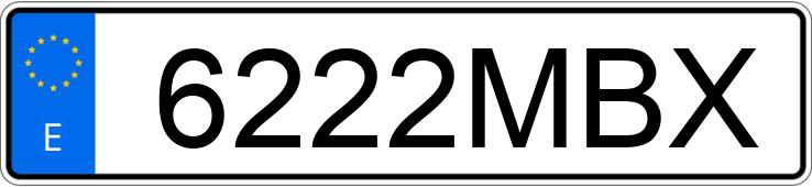 Numer rejestracyjny 6222MBX posiada PEUGEOT 508