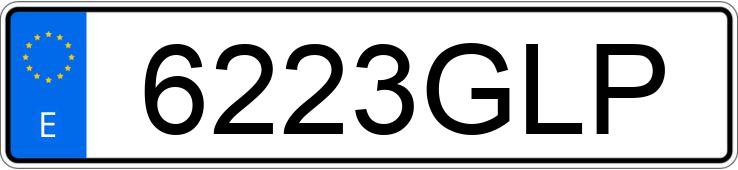 Numer rejestracyjny 6223GLP posiada FIAT CROMA