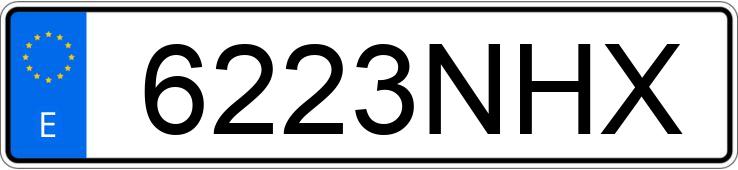 Numer rejestracyjny 6223NHX posiada BMW SERIE 1 Numer rejestracyjny 6223NHX posiada BMW SERIE 1