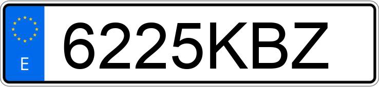 Numer rejestracyjny 6225KBZ posiada HANWAY RAW Numer rejestracyjny 6225KBZ posiada HANWAY RAW