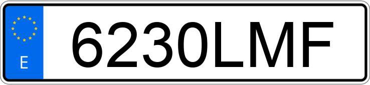 Numer rejestracyjny 6230LMF posiada LAND ROVER RANGE ROVER SPORT