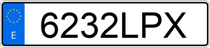 Numer rejestracyjny 6232LPX posiada CITROEN C5 AIRCROSS