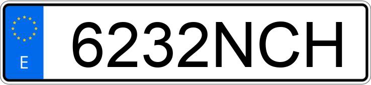 Numer rejestracyjny 6232NCH posiada FIAT 600E Numer rejestracyjny 6232NCH posiada FIAT 600E