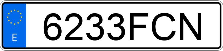 Numer rejestracyjny 6233FCN posiada CITROEN JUMPY Numer rejestracyjny 6233FCN posiada CITROEN JUMPY